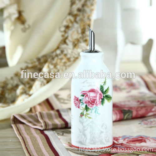 Elegant Fine New Bone China Oil and Vinegar set